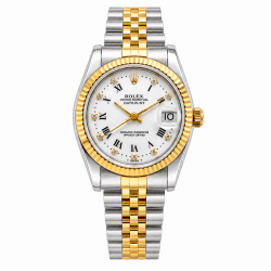 Rolex Datejust 31MM 68273 Two-Tone White Dial Watch